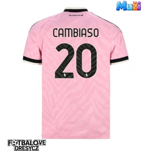 Juventus Andrea Cambiaso #20 Venkovní Dres 2026-27 Krátký Rukáv